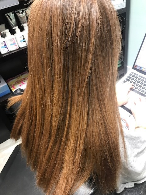 japanese hair straightening after in Cincinnati